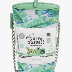 Betsey Johnson Green Goddess Tropical Elixir Limited Edition Bag